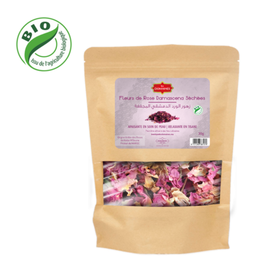 Image de Fleur de rose Damascena séchée (30 g)
