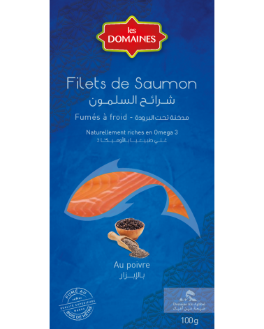 Filet de Saumon fumé au poivre