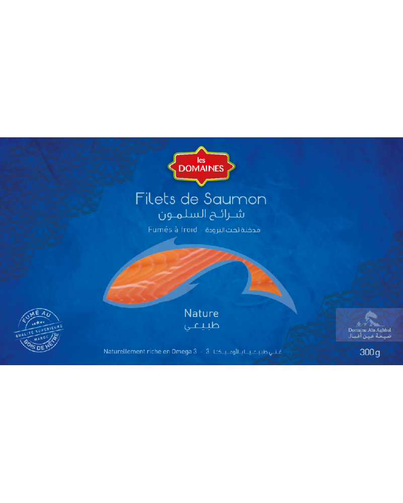 Filet de saumon fumé Nature
