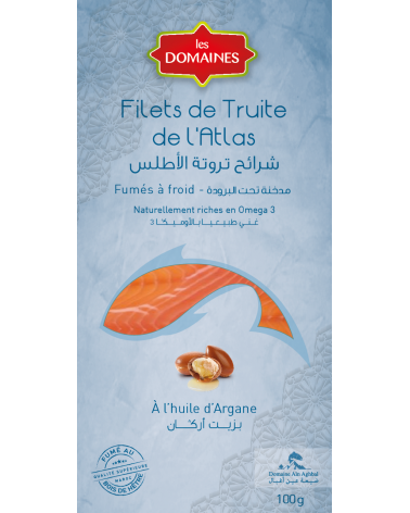 Filet de truite fumée à l'Huile d'Argan