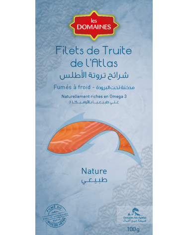 Filet de truite fumée nature