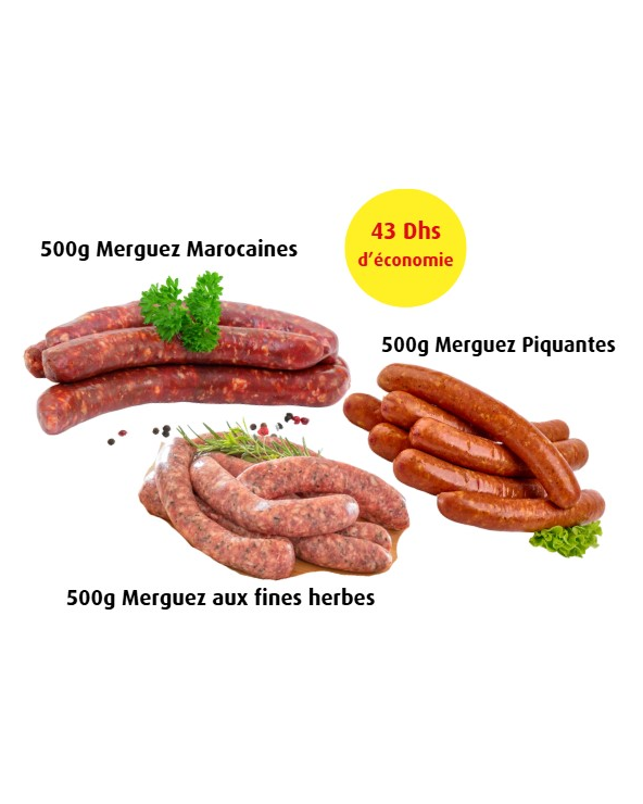 Trio de Merguez